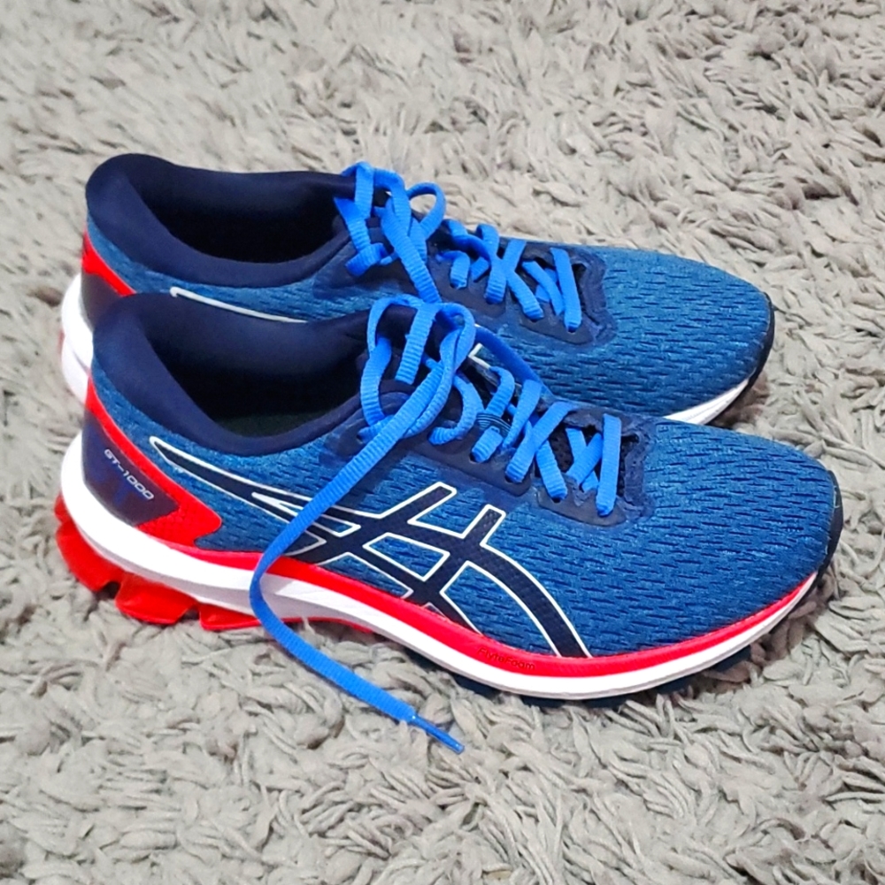 Blue ASICS GT-1000